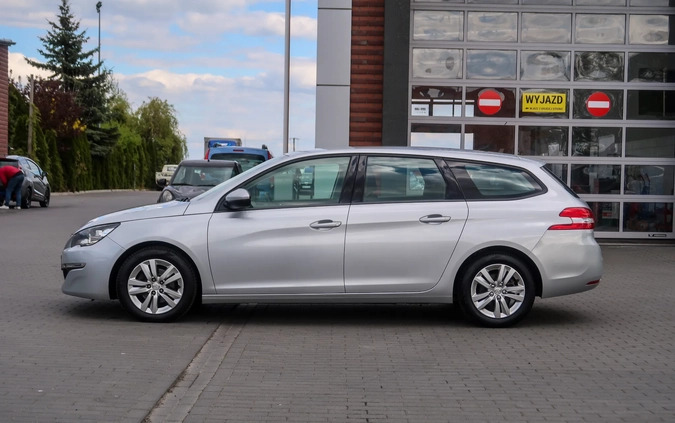 Peugeot 308 cena 37500 przebieg: 146526, rok produkcji 2016 z Środa Śląska małe 529